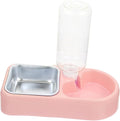 Milisten 1set Detachable Automatic Pet Feeder Dual Bowls for Cats and Dogs Convenient Hanging Design for Easy Cleaning and Refilling for Home and Pet Shops Box