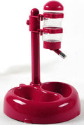 Automatic Feeders Portion Control Water Food Dispenser Bowl Lift Drinking Fountain Dog Cat Fuchsia-Non Slip Advance