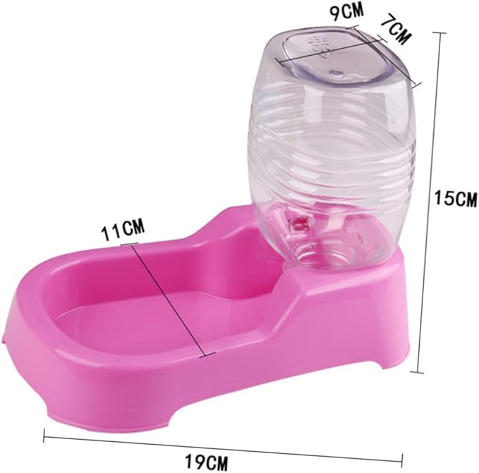 2pcs Pet Water Feeder Automatic Drinking Tool for Dogs and Puppies Non- Base Safe Materials Stylish Design for Home and Pet Shops