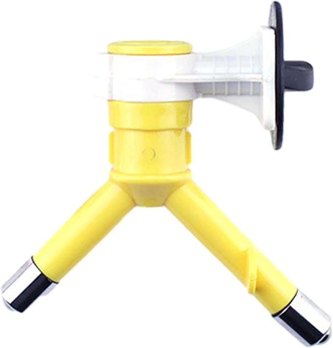Pet Water Feeder - Portable Anti-Leaking Water Dispenser - Multifunctional No-Drip Dispenser Fountain Reusable Automatic Dogs Feeder Nozzle for Dogs