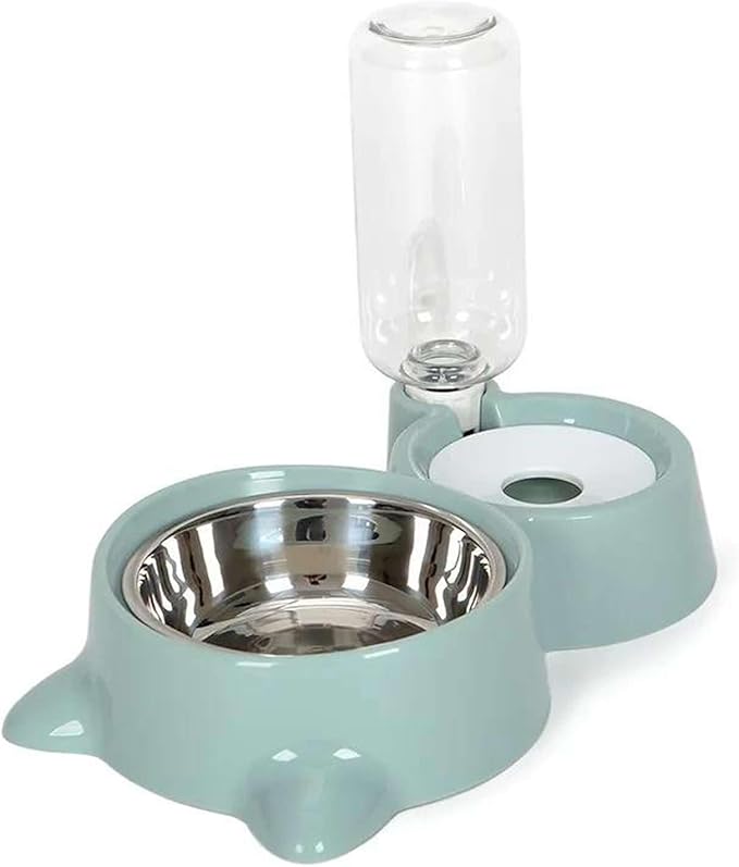 1pcs Pet Dog Cat Bowl Fountain Automatic Food Water Feeder Container for Cats Dogs Drinking Pet Articles
