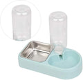 Double Pet Water Feeding Bowl Creative Automatic Water Feeder for Dogs and Cats Smooth Unique Design Convenient and Practical Pet Supplies