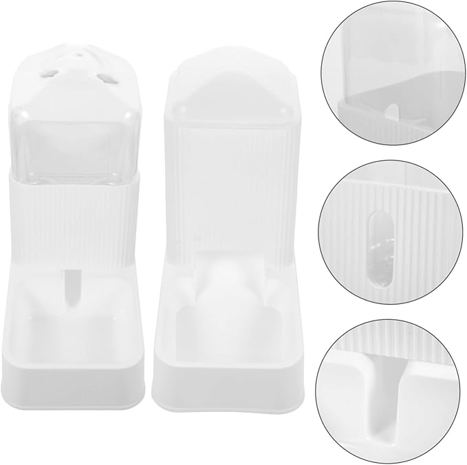 SUPVOX 1set Automatic Pet Feeder Dispenser for Cats Convenient Self-Filling Bowls Use Decorative Accessory
