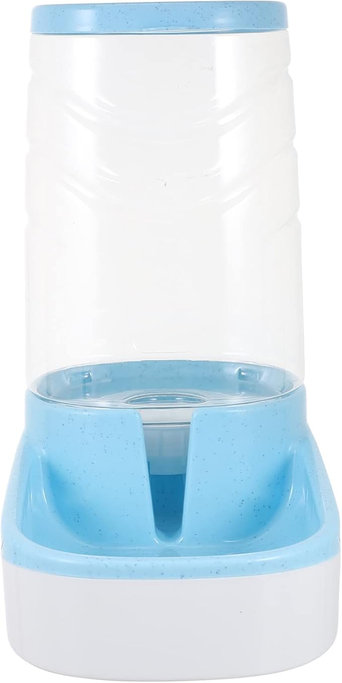 Automatic Pet Waterer Pet Water Dispenser with Spring Siphon Control Suitable for Dogs Cats and Rabbits Prevents Spills and Keeps Water Fresh