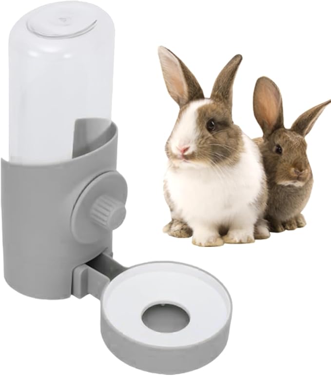 Water Bowl - Cats and Dogs, Detachable Drinking Tool, Automatic Pet Feeder, Design, Easy Clean Drinking Cup | Dog Cage Water Dispenser for Rabbits, Kittens, Puppies, Small Animals, Ind