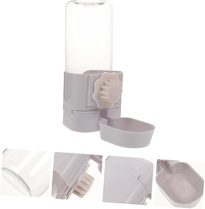 VICASKY Pet Hanging Water Feeder Automatic Dog Water Dispenser for Cats Dogs Washable Water Holder Light Easy Installation Durable Design for Busy Pet Owners
