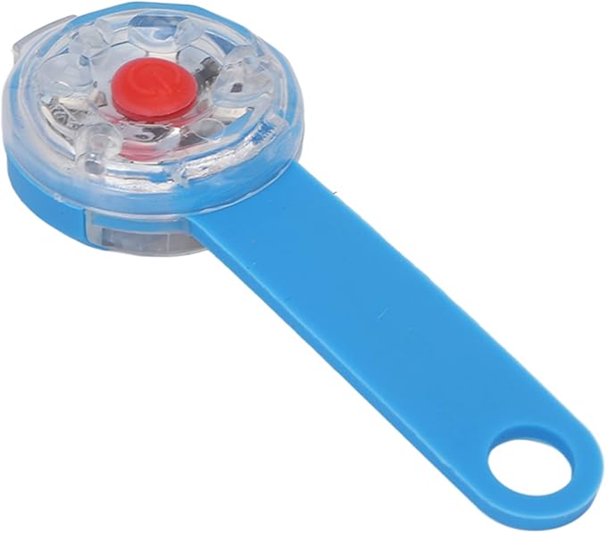 LED Dog Light Pendant USB Rechargeable Safe Collar Light for Pet Bag Bike (Blue)