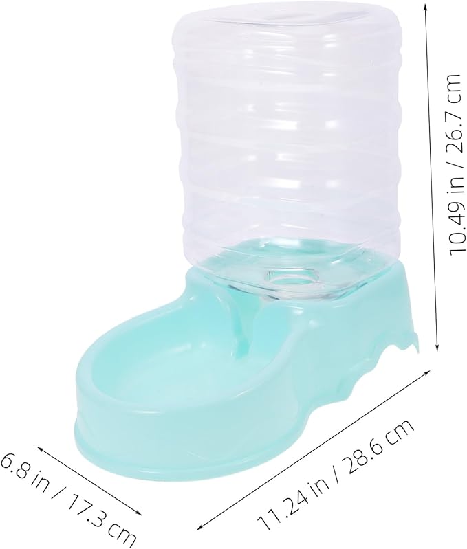 Sturdy Pet Water Fountain Cat Dog Water Dispenser Feeder Bowl Easy to Fill