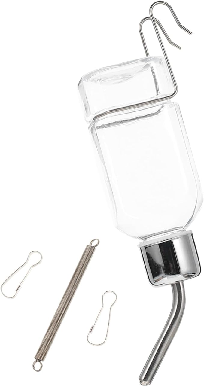Dog Cat Water Dispenser Hanging Water Bottle Feeder Automatic Feeder Rabbit Bottle Simple Design