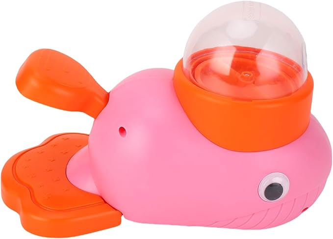 Dog Treat Dispenser Toy, Interactive Dog Toy with Automatic Feeding, Large Capacity for Dogs and Cats (Pink)