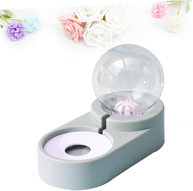Automatic Pet Water Feeder Double Bowl Design Pet Drinking Tool for Dogs and Cats Convenient Spill Water Dispenser for Home Use