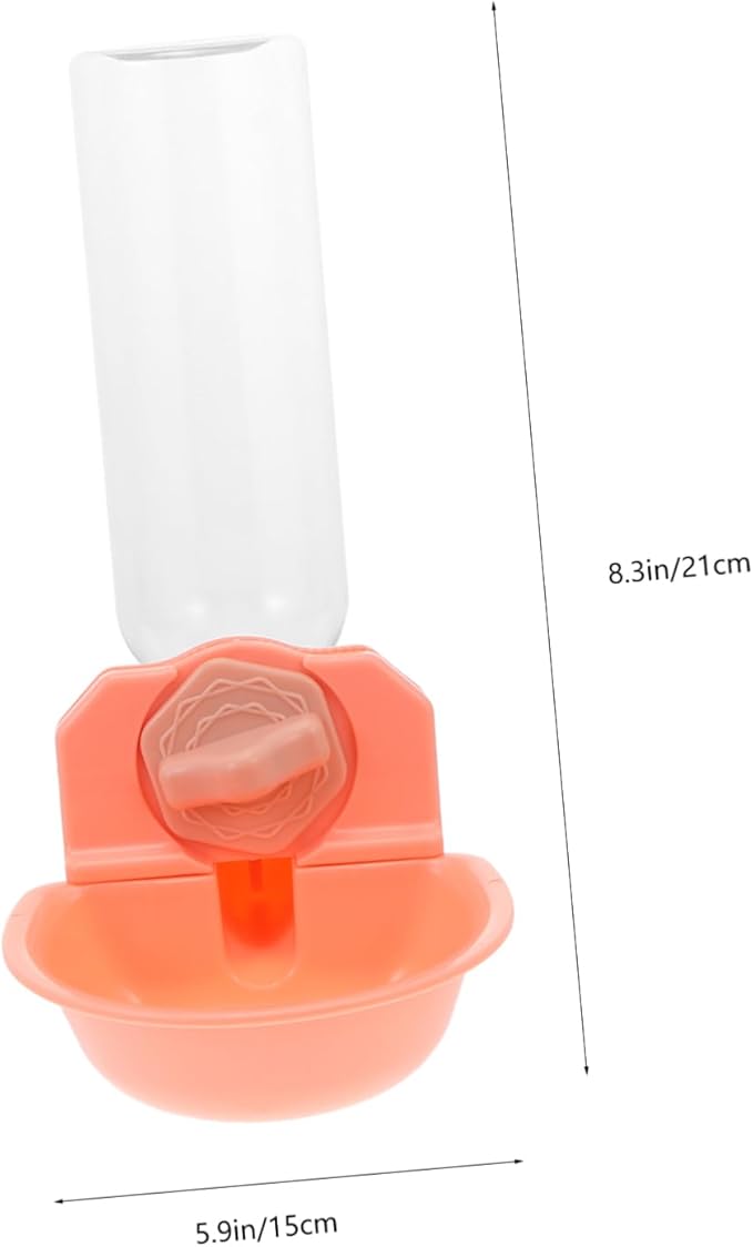 Hemoton Automatic Pet Water Dispenser Cat and Dog Water Feeding Bowl Bright Color Design Durable and Practical for Home Use No-Spill Feature for Pet Owners