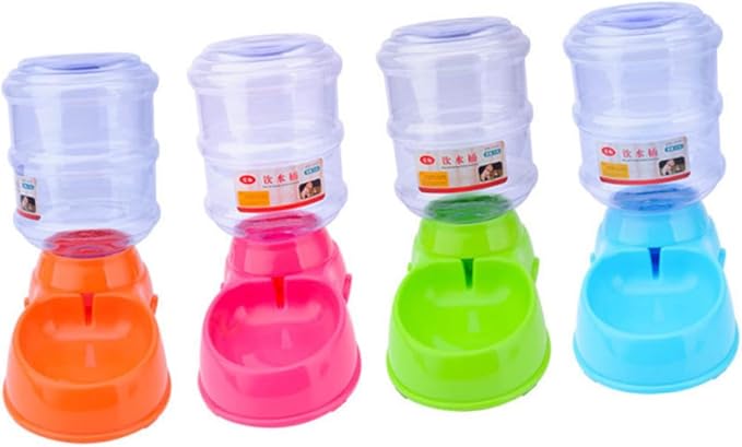 Automatic Feeder for Cats Dogs Elevated Water Bowl Pet Food Bowl Easy to Clean Design