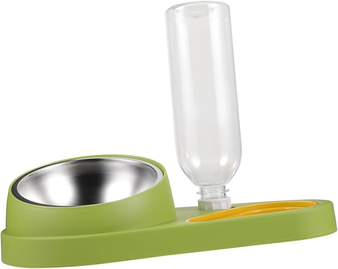 Milisten Automatic Pet Food Feeder Water Dispenser Detachable Dog Bowl for Dogs Compact and Lightweight Design for Easy Use Pet Feeding