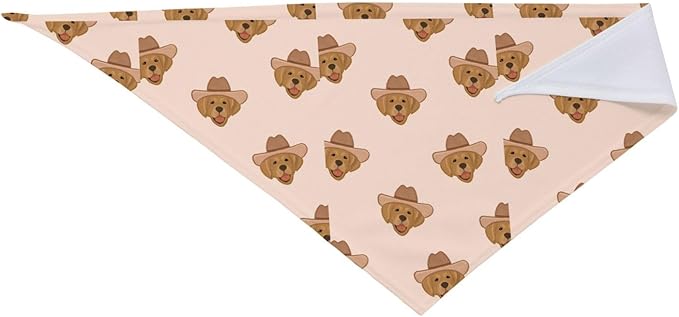 Western Dog Bandanas, Cartoon Cowboy Dog Scarf, Accessories Puppy Kitten Party Festival and Daily Wearing,West Cowboy Accessories Party Cosplay (Puppy)