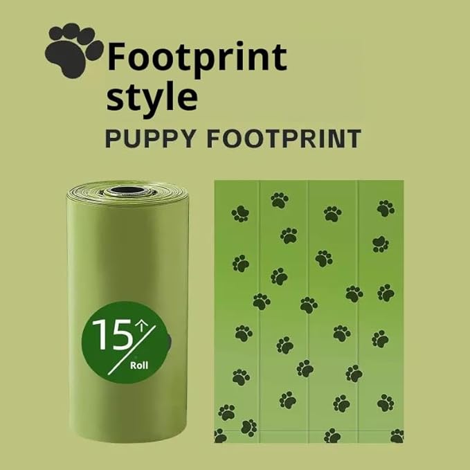 Disposable Dog Poop Bags Rolls - Smell-Proof Scented, Thickened Leak-Proof, Sturdy Durable, 510 Bags per Pack, Dog Pet Supplies