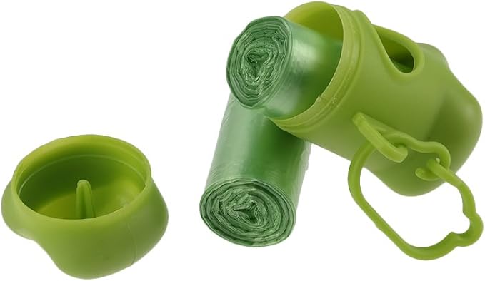 Kekow 1200 Counts Green Dog Waste Bags with 2 Dispensers, Unscented