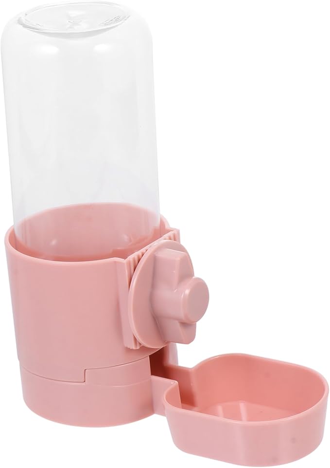 TOYANDONA Hanging PET Water Dispenser Automatic Water Feeder for Dogs and Cats Leak-Proof Drinking Fountain for Cage Suitable for Small Animals