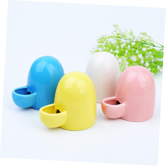 Happyyami Pet Water Dispenser and Feeder Puppy Cages Feeder Automatic Cat Chinchilla Food Doggie Water Bottle Auto Water Feeder Rabbit Drinking Bowl Birds Food Animal Pet Food Glass Ceramics