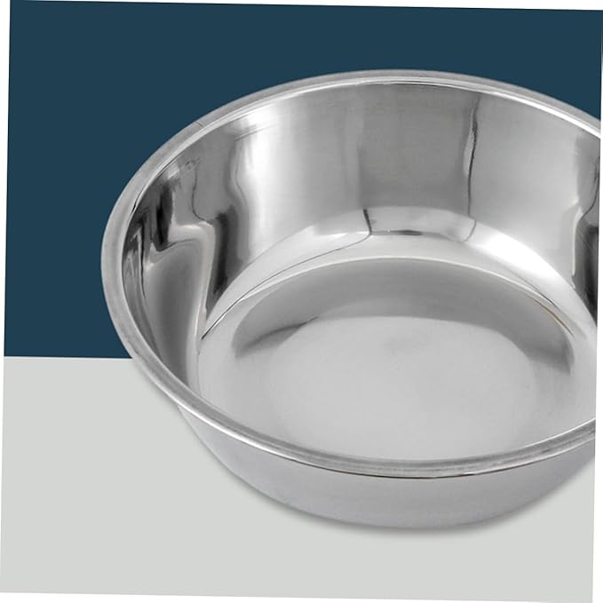 Heart Shape Automatic Dog Water Bowl Dispenser Refillable Pet Water Feeder Stainless Steel Grey