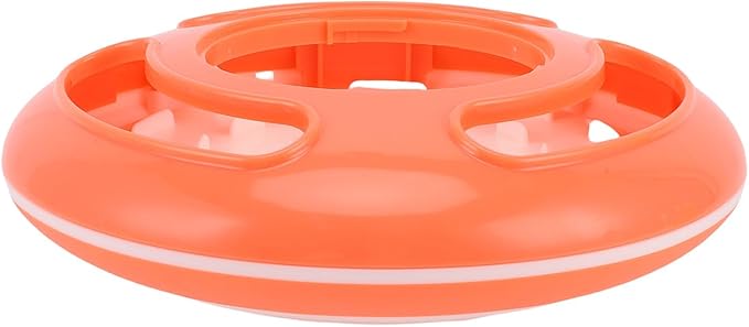Rengue Interactive Dog Toy with 360 Degree Rotating Treat Dispenser for Cats and Dogs, Automatic Feeding Function and Mental Stimulation for Pets