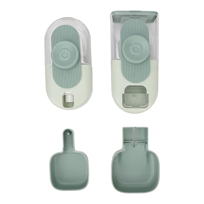 Hanging Automatic Pet Food Water Dispenser - Gravity Pet Feeder and Water Dispenser Set, Cage Cat Food Bowl Dog Feeding Station for Puppy Kitten Rabbit Chinchilla Hedgehog Bird