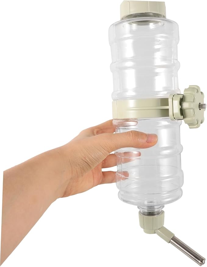 Automatic Pet Water Dispenser Overflow Dog and Cat Water Feeder Design Hanging Water Bottle for Small Pets Prevents Spills and Ensures Hydration