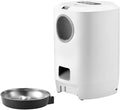 Ciieeo Smart Pet Feeding Bowl Automatic Cat and Dog Feeder with 4 Meals Programmable Timer Voice Recording Function Suitable for Dry Food Feeding