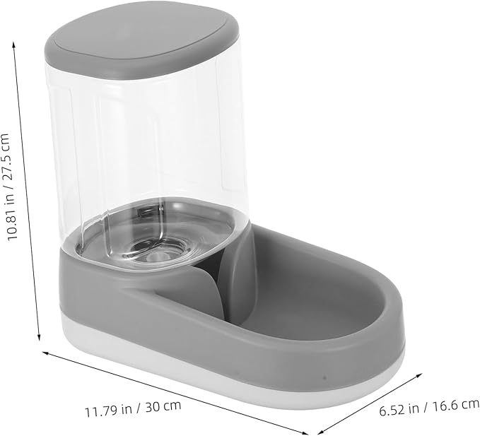 Automatic Pet Feeder and Water Dispenser Capacity Food and Water Station for Dogs and Cats Timed Feeding Low Noise Operation for Busy Pet Owners