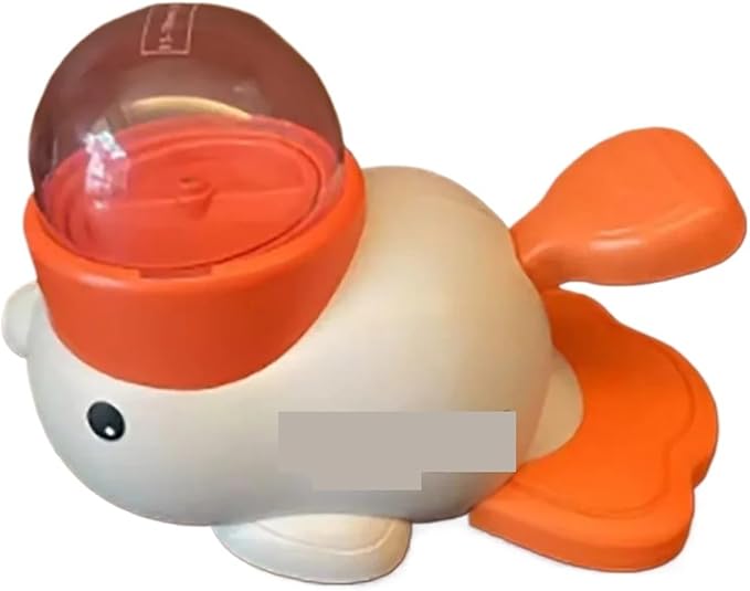 Interactive Dog Puzzle Feeder - Cartoon Duck Design, Slip Automatic Treat Dispenser for Pet Training(B)