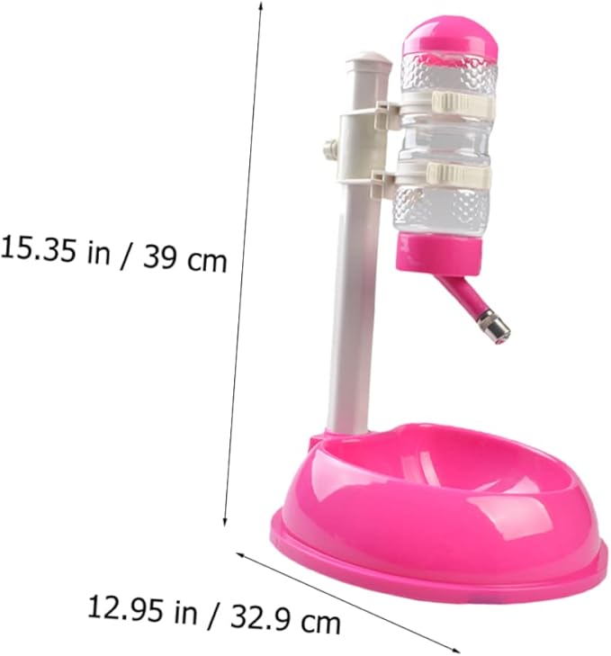 Dog Cage Water Dispenser Pet Automatic Feeder Water Capacity Easy to Use
