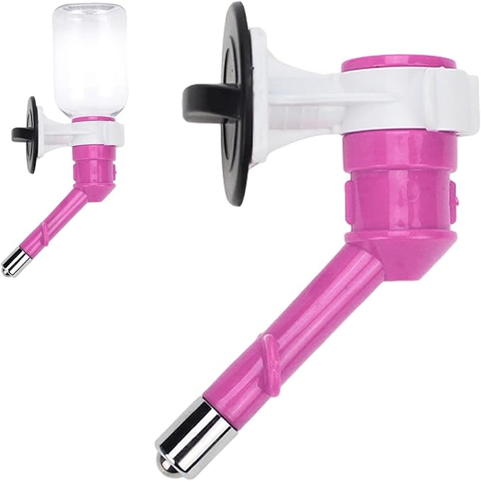 Water Nozzle for Dogs - Heavy Duty Sturdy Pet Drinking Nozzle | Multifunctional No-Drip Water Dispenser Fountain Reusable Automatic Dogs Feeder for