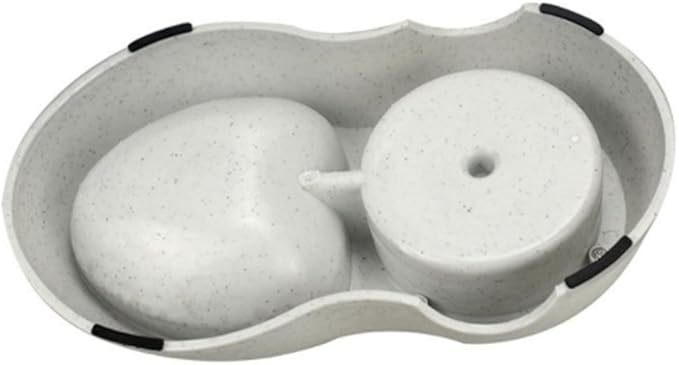 Made King Automatic Pet Feeder, Food Dispenser Pet Feeder Water Dispenser Set Bowl for Dogs and Cats, Pets, Animals (Auto Pet Water Dispenser and Food Feeder)