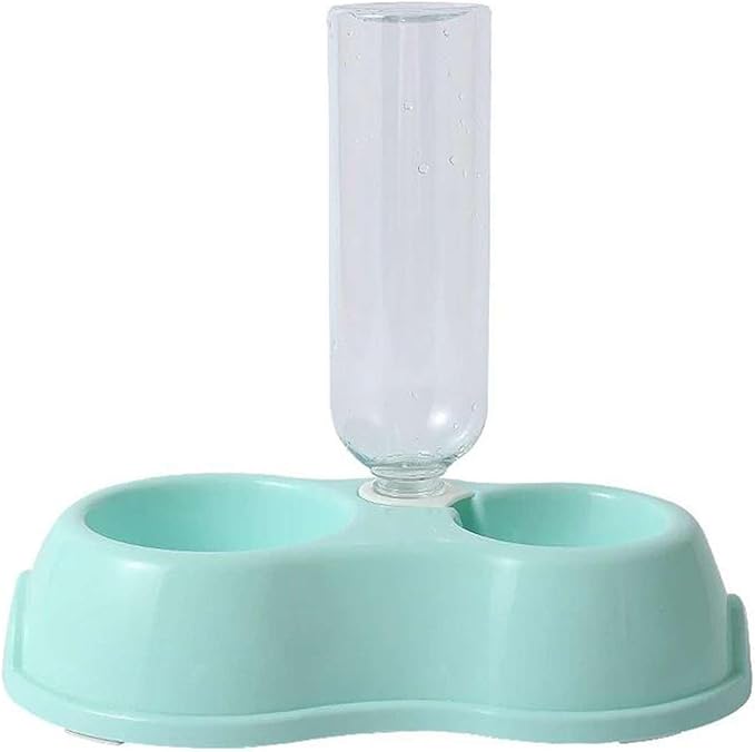 Hot cat Bowl Dog Bowl Automatic Drinking and Feeding one Double Bowl cat Food Bowl Drinking Bowl pet Supplies