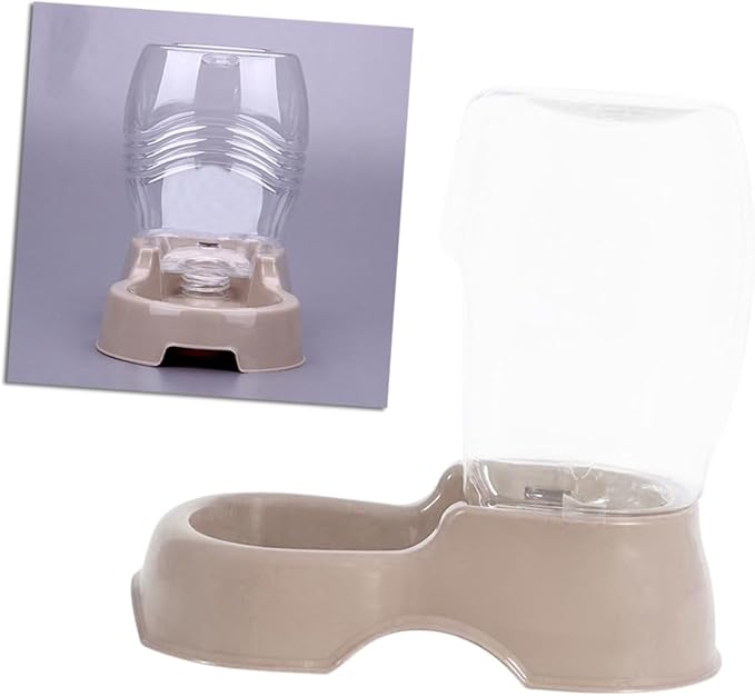 Yardwe Automatic PET Water Dispenser 900ml for Dogs and Cats Healthy Fountain Feeder Spill-Free Design for Home and Travel Random Color