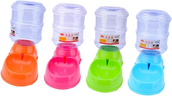 Automatic Feeder Capacity Pet Water Bowl Dog Slow Feeder Bowl Easy Clean Design