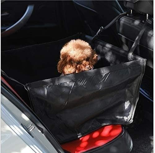 XIXIXIAN Pet Car Booster Seat for Dog Cat Portable and Breathable Bag with Seat Belt Dog Carrier Safety Stable for Travel