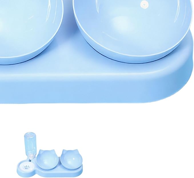 Automatic Pet Bowl for Dogs and Cats with Water Dispenser - 3-Day Feeding and Drinking Station for Home, Store, Boarding, and Travel