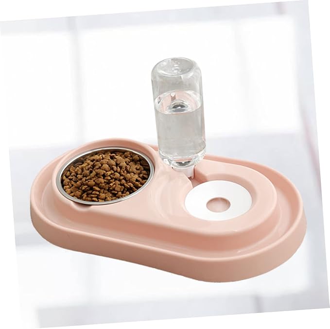BESPORTBLE Automated Pet Water Filling Bowl for Cats Dogs Insulated Dog Fountain Water Bowl Mat Pet Feeder Dispenser