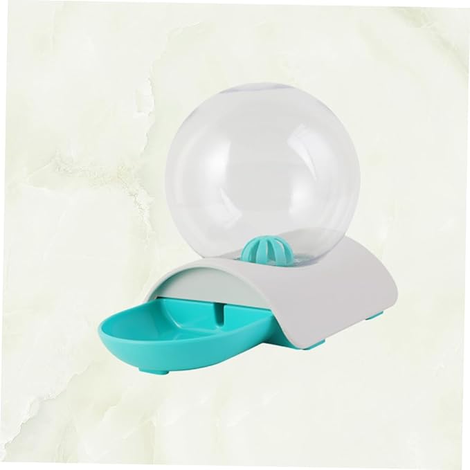 HANABASS Automatic Pet Water Dispenser Smooth Drinking Bowl for Cats and Dogs Blue Unique Design Prevents Spills for Home Decor Easy to Clean