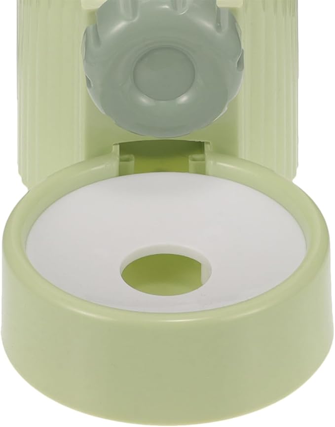 KESYOO Automatic Hanging Water Dispenser for Cats and Dogs, 2 Pieces, Anti-Overflow Design, Green, Practical Feeder for Cages and Small Pets