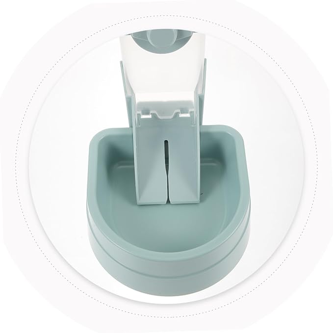 HANABASS Automatic Pet Feeder Hanging Dog Bowl for Cage Removable and Easy to Clean Prevents Messy Eating for Dogs and Puppies