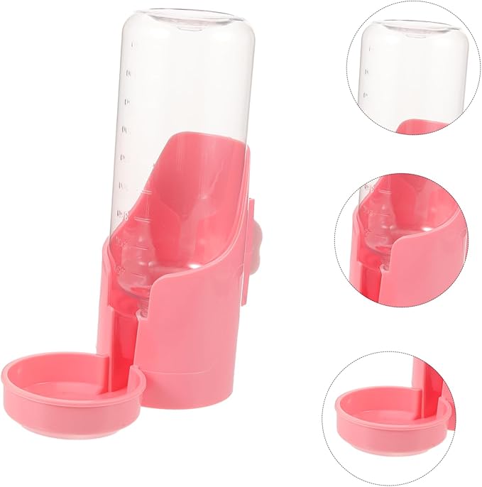 Happyyami Automatic Hanging Dog Water Feeder Compact Cage Suspended Drinking Device for Puppies and Kittens Easy to Install No Mess for Daily Hydration Needs