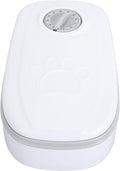 ANGGREK Automatic Pet Feeder, Intelligent Timed Pet Feeder Sturdy Single Meal for Cats (Gray)