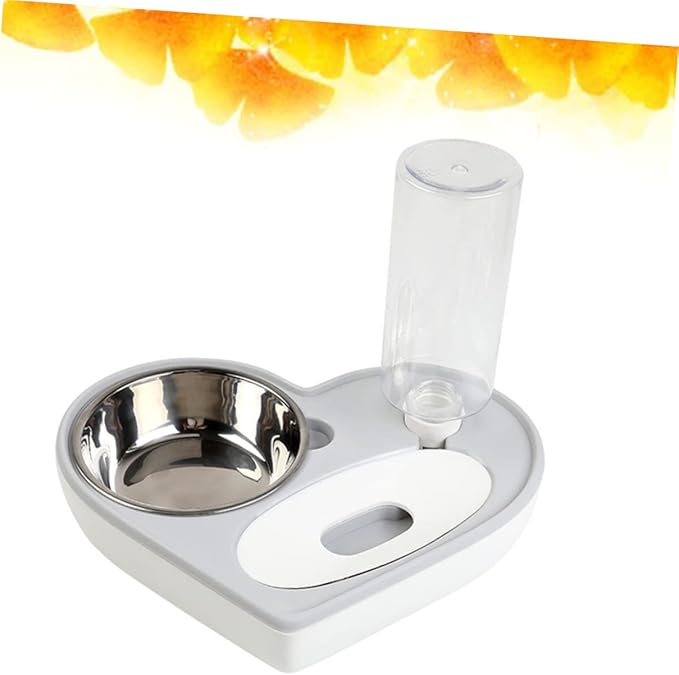 Pet Drinking Supplies Automatic Water Bowl Dog Cat Feeder Heart Design