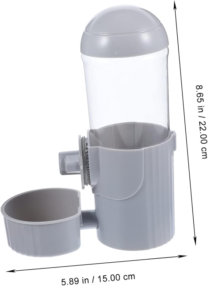 BESPORTBLE Wear-Resistant Pet Water Dispenser Convenient Hanging Dog Feeder Automatic Cat Water Bowl Leak Design for Easy Refills for Pets Cages Capacity