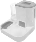 Milisten Automatic Pet Food and Water Dispenser Capacity Feeder Easy to Detachable Design Healthy Water and Food Combination for Dogs and Cats