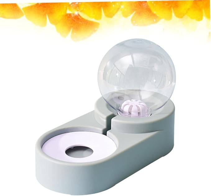 Pet Water Fountain for Dogs Cats Puppies Automatic Dual Bowl Feeder Deshedding Nozzle Pet Drinking Tool