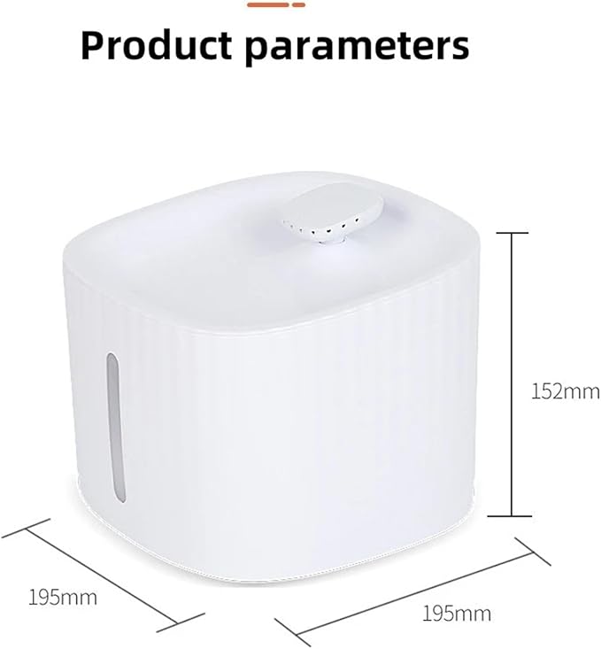 Automatic Circulating Pet Water Dispenser, No-Wet-Mouth Cat Dog Drinking Bowl Pet Supplies