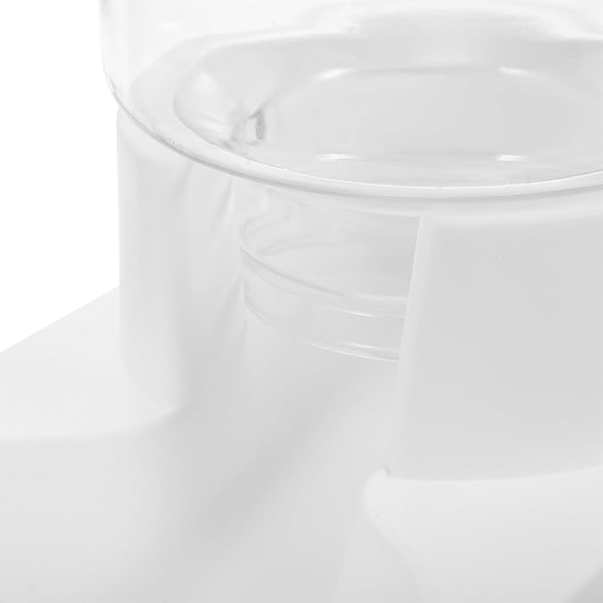 Automatic Pet Food Dispenser for Cats and Dogs Gravity-Based Feeder Bowl Easy to Fill